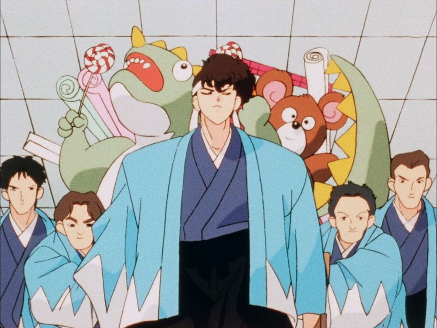 Kuno el espadachín se le confía temporalmente el cargo de director