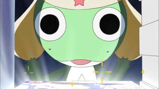 ¡Keroro, la rana que amaba los juguetes! ¡A la orden!