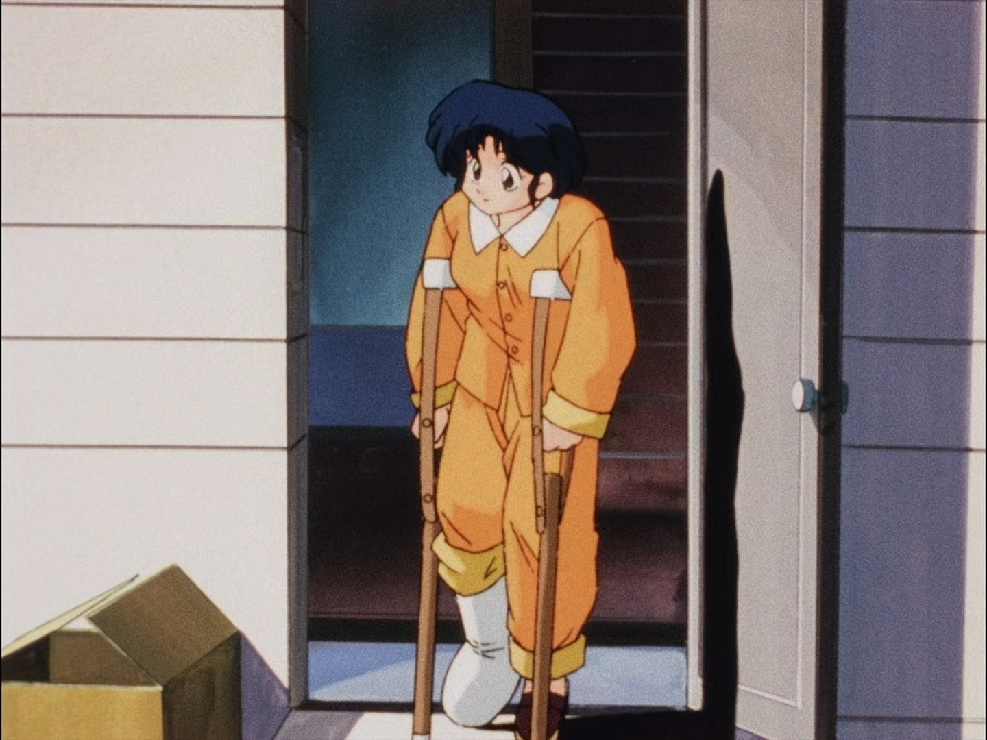 Akane está en el hospital