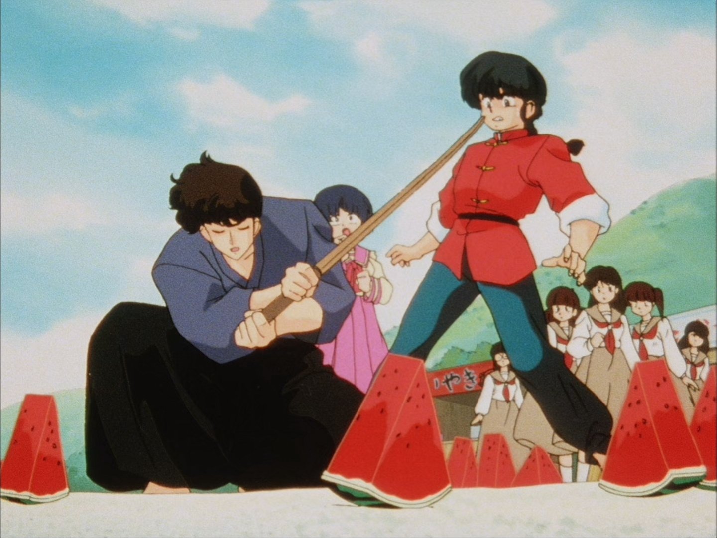 Un curioso noviazgo en la Isla de la Sandía