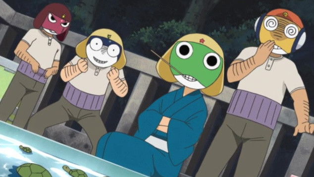 ¡Keroro y Natsumi, enfrentados en el festival! ¡A la orden!