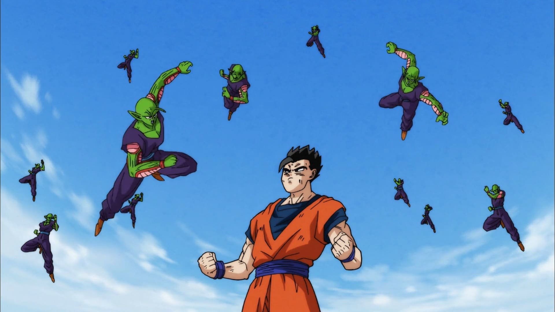 Gohan y Piccolo. Maestro y discípulo entrenan al límite
