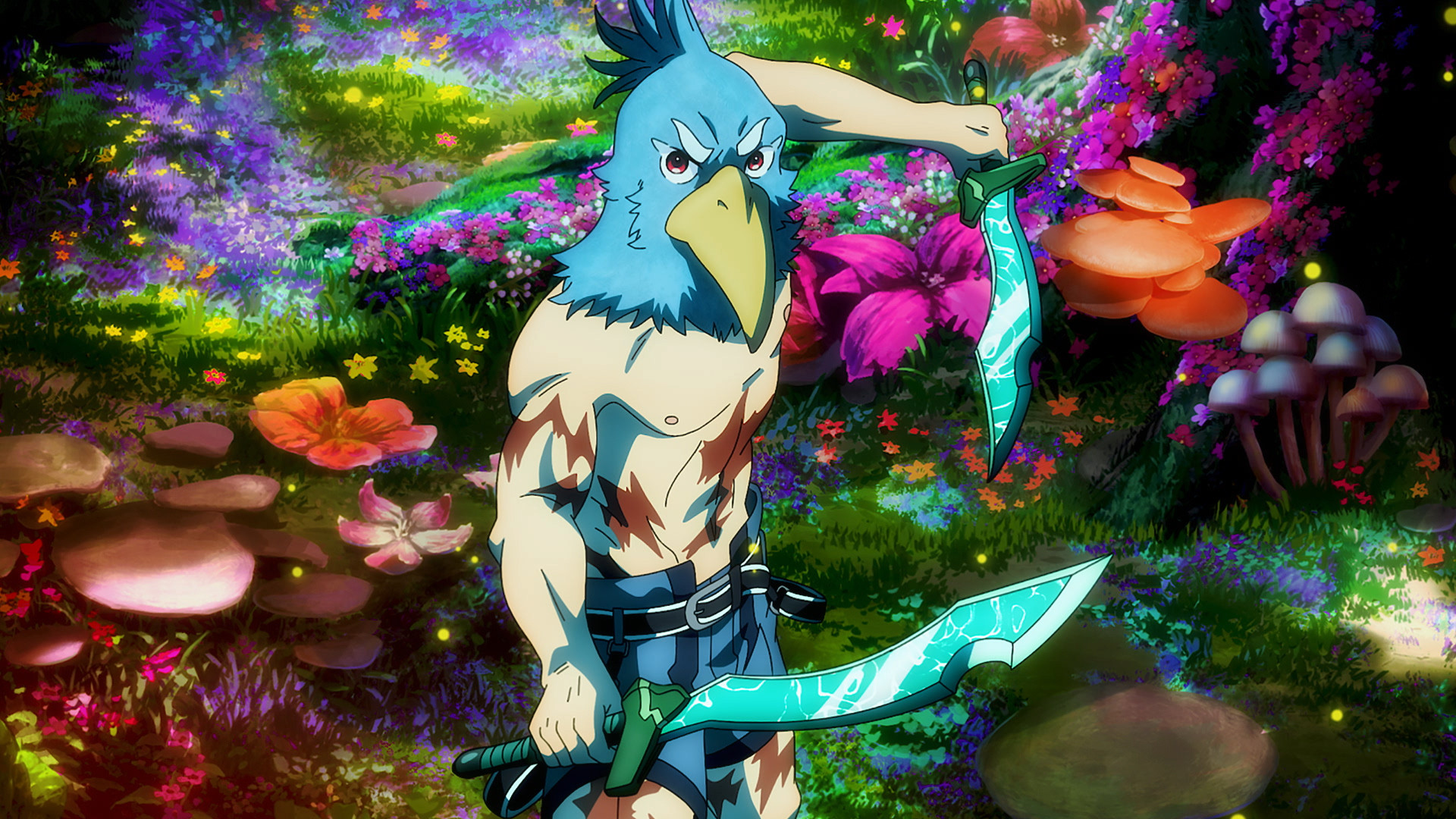 El gran y florido bosque frondoso